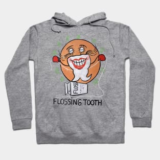 Flossing Teeth Hoodie